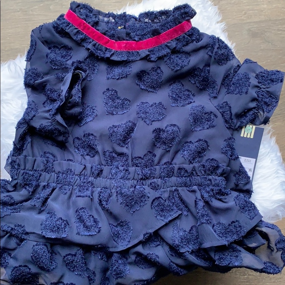 Girls nightfall blue dress